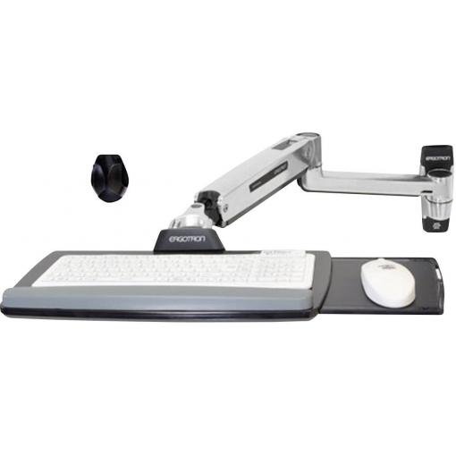 Ergotron 45-354-026 prodloužení ramena s klávesnicí hliník (leštěný), nerezová ocel