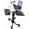 Ergotron Mobilní pracoviště pro PC pro práci v sedě nebo ve stoje TeachWell Mobile Digitale Workspace (MDW) 1 Displej: (s) 17,8 cm (7) - 81,3 cm (32) šedá