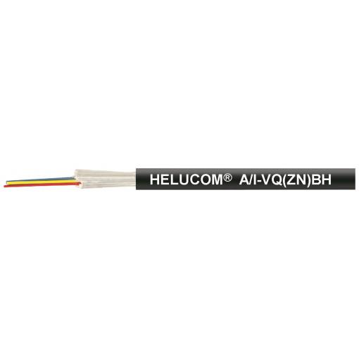 HELU 82808-500 optický kabel Multimode OM2 černá 500 m