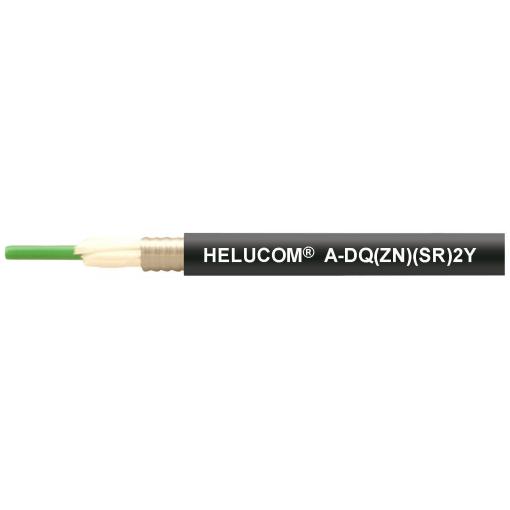 HELU 802917-4000 optický kabel Multimode OM2 černá 4000 m