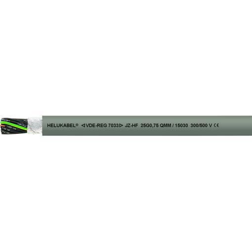 Helukabel 15002 kabel pro energetické řetězy JZ-HF 3 G 0.50 mm² šedá 100 m