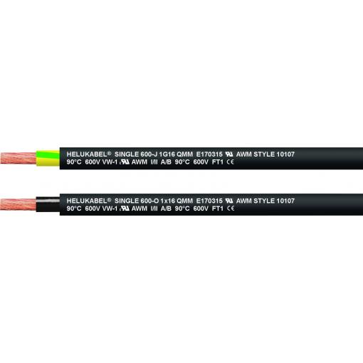 HELU 10889-100 Kabel, SINGLE 600-J, 1 x 35 mm², zelenožlutá, 100 m