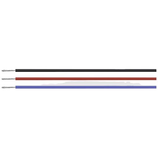 HELU 45802-100 vysokoteplotní vodič, SIFF, 1 x 6 mm², červená, 100 m