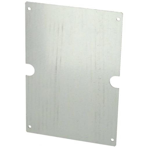 Fibox TM 0507 Mounting plate (d x š) 26 mm x 57 mm ocelový plech 1 ks