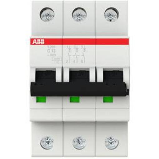 ABB 2CDS253001R0134 S203-C13 elektrický jistič 3pólový