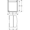 ABB 2CKA001085A1624 Kolébkový spínač IP44 vícebarevná