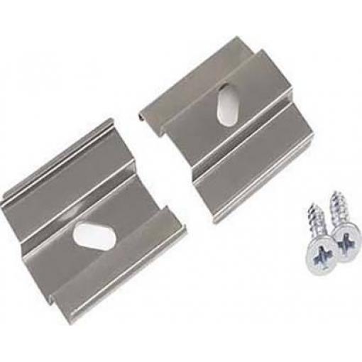 Brumberg 70451322 53020000 Upevňovací sada hliník (d x š x v) 22 x 19 x 4 mm 1 ks