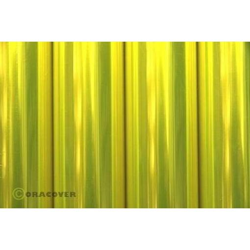 Oracover 21-035-010 nažehlovací fólie (d x š) 10 m x 60 cm žlutá (transparentní/fluorescenční)
