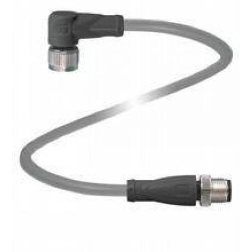 Pepperl+Fuchs V1-W-2M-PVC-V1-G konektor akčního/snímacího členu , 114706, piny: 4, 2.00 m, 1 ks
