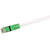 LogiLink RJ45 (křížený) síťový kabel CAT 6 S/FTP 10.00 m šedá samozhášecí, stínění pletivem, kompletní stínění, bez halogenů, párové stínění