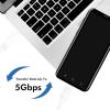 LogiLink USB kabel USB 3.2 Gen1 USB-A zástrčka, USB-C ® zástrčka 0.50 m bílá CU0173