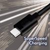 LogiLink USB kabel USB 3.2 Gen1 USB-A zástrčka, USB-C ® zástrčka 1.00 m černá CU0168