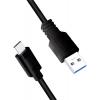 LogiLink USB kabel USB 3.2 Gen1 USB-A zástrčka, USB-C ® zástrčka 1.00 m černá CU0168