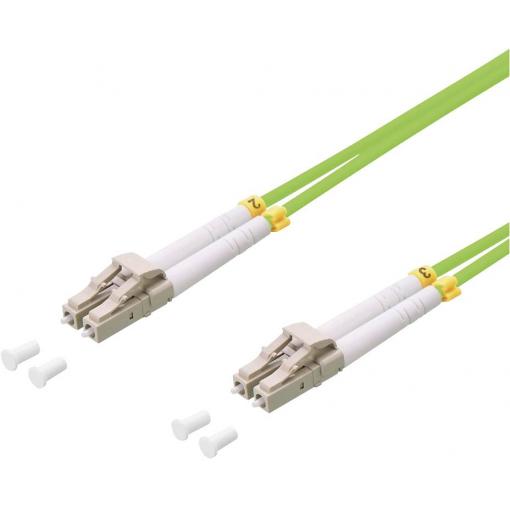 LogiLink FP5LC10 optické vlákno optické vlákno kabel 10.00 m lipově zelená 50/125 µ Multimode