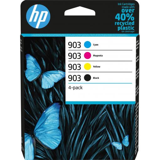 HP 903 Ink balení po 4 ks originál barva 6ZC73AE Inkousty