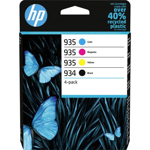 HP 934/935 Ink balení po 4 ks originál barva 6ZC72AE Inkousty