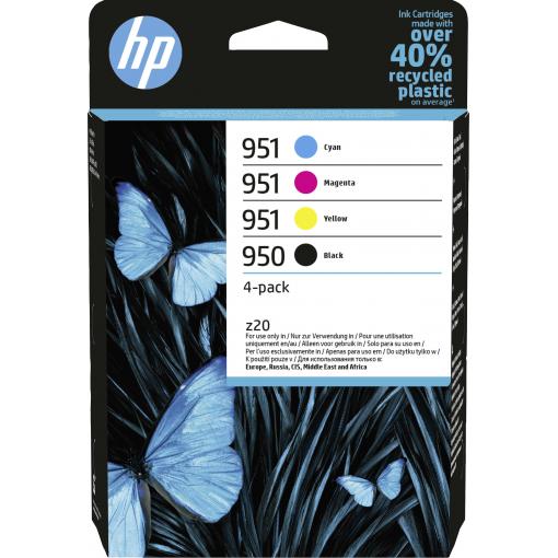 HP 950/951 Ink balení po 4 ks originál barva 6ZC65AE Inkousty
