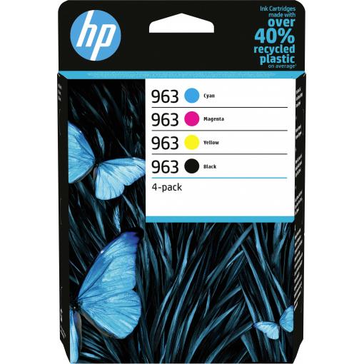 HP 963 Ink balení po 4 ks originál barva 6ZC70AE Inkousty
