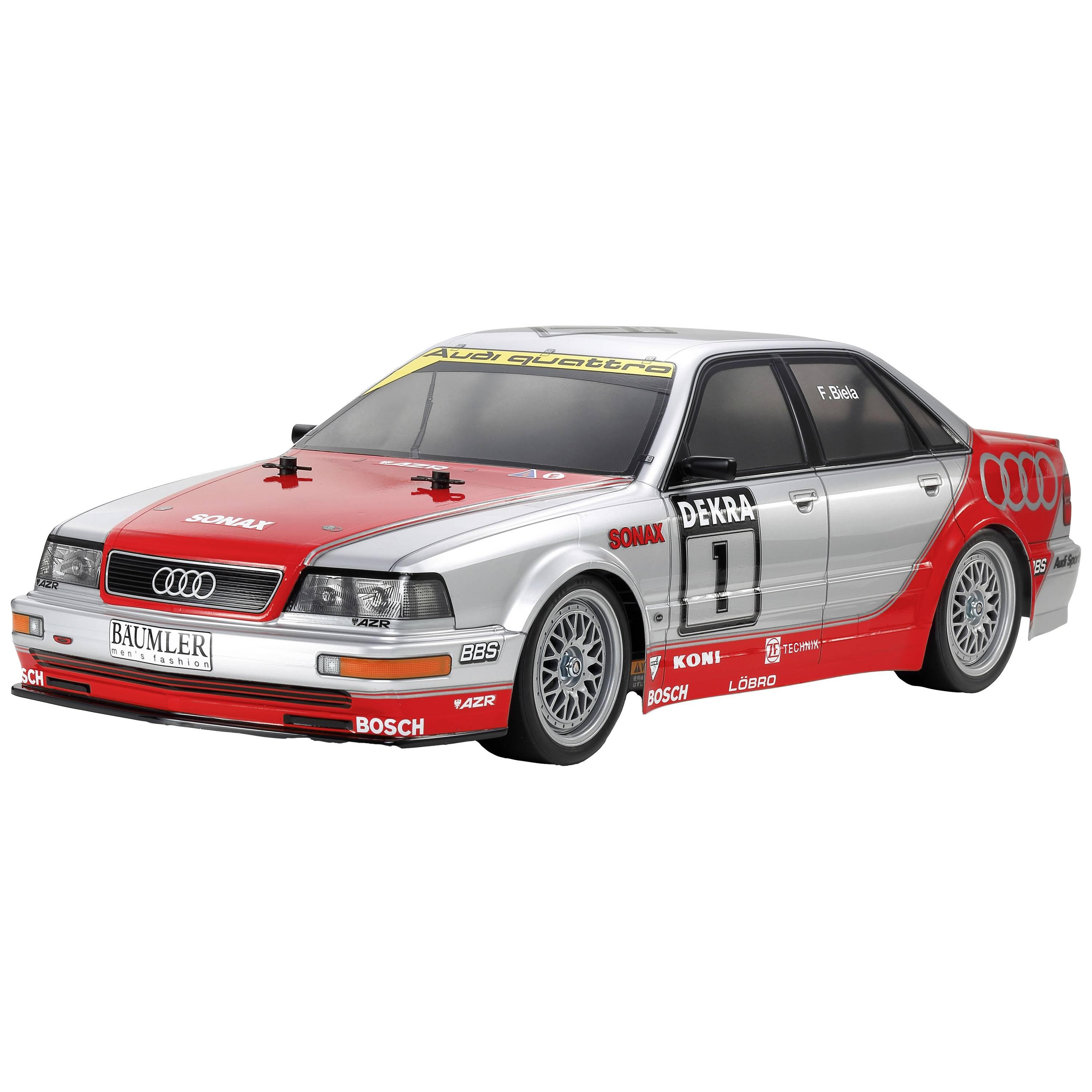 Tamiya TT 02 RC Audi V8 1992 Tourenwagen TT 02 komutátorový 1 10 RC