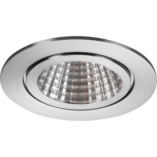 Brumberg 38375423 38375423 LED vestavné svítidlo, LED, 6 W, nerezová ocel
