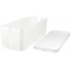 LogiLink LogiLink Kabelbox - Kabelmanagement-Box - weiß KAB0063 krabice na kabely 133.5 x 407 x 157 plast bílá 1 ks