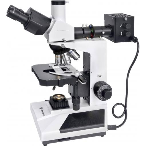 Bresser Optik 5770200 ADL 601 P mikroskop s procházejícím světlem trinokulární 600 x dopadající světlo, procházející světlo