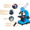 Bresser Optik 8855600WXH000 Biolux SEL Schülermikroskop dětský mikroskop monokulární 1600 x dopadající světlo, procházející světlo