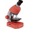 Bresser Optik 8851300E8G000 rot dětský mikroskop monokulární 640 x procházející světlo