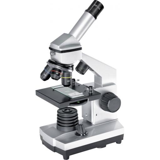 Bresser Optik 8855002 BIOLUX CA Set 40x-1024x dětský mikroskop monokulární 1024 x dopadající světlo, procházející světlo
