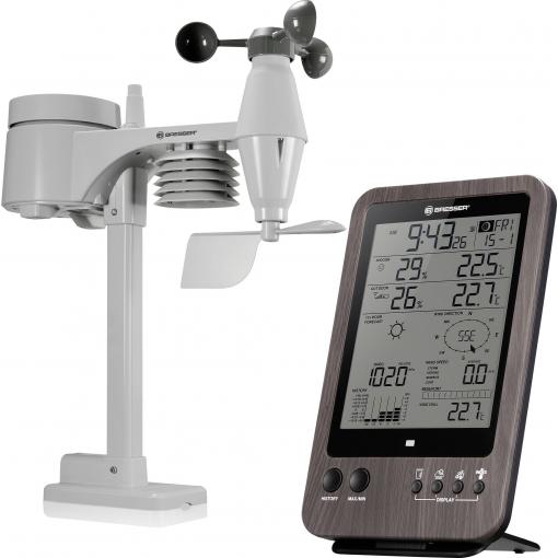 Bresser Optik WTW 5in1 Center 7002512 digitální bezdrátová meteostanice