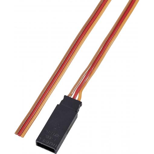 servo protikabel [1x JR zástrčka - 1x kabel s otevřenými konci] 30.00 cm 0.25 mm² kroucený Modelcraft