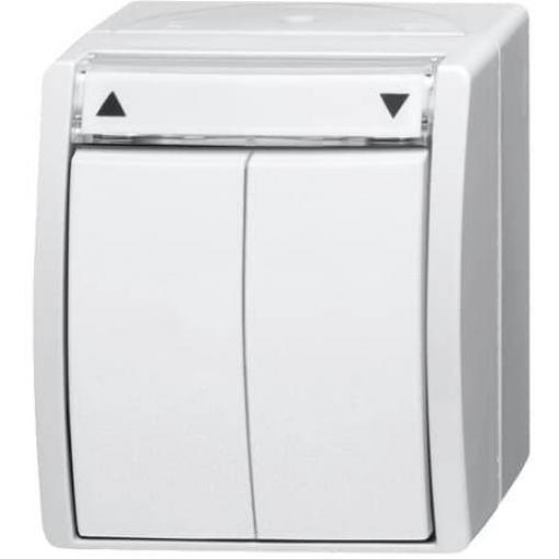 ABB 2CKA001085A1625 spínač IP44 čistě bílá (RAL 9010), bílá