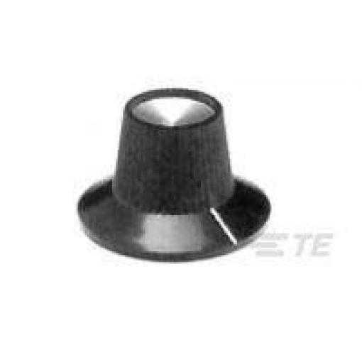 TE Connectivity 9-1437624-5 TE AMP Industrial Switches and Knobs otočný knoflík s měřítkem černá (Ø) 28.5 mm 1 ks Package