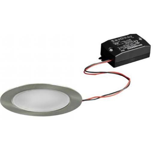 Brumberg 38370153 38370153 LED vestavné svítidlo, LED, 3 W, niklová