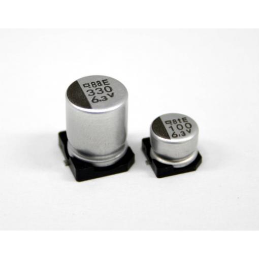 Europe ChemiCon EMVY350ARA470MF55G elektrolytický kondenzátor SMD 47 µF 35 V 20 % (Ø x d) 6.3 mm x 5.2 mm 1000 ks Tape on Full reel