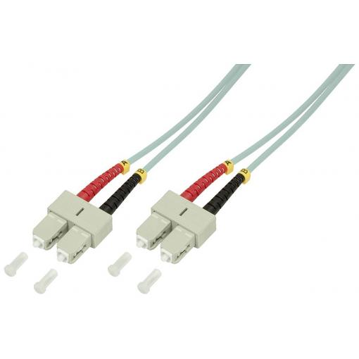 LogiLink FP3SC03 optické vlákno optické vlákno kabel [1x zástrčka SC - 1x zástrčka SC] 50/125 µ Multimode OM3 3.00 m