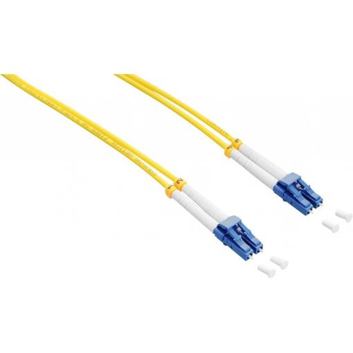 LogiLink FP0LC10 optické vlákno optické vlákno kabel 10.00 m žlutá 9/125 µ Singlemode OS2