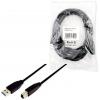 LogiLink USB kabel USB 3.2 Gen1 USB-A zástrčka, USB-B zástrčka 3.00 m černá CU0025
