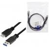 LogiLink USB kabel USB 3.2 Gen1 USB-A zástrčka, USB Micro-B 3.0 zástrčka 1.00 m černá CU0026