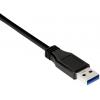 LogiLink USB kabel USB 3.2 Gen1 USB-A zástrčka, USB Micro-B 3.0 zástrčka 1.00 m černá CU0026