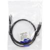 LogiLink USB kabel USB 3.2 Gen1 USB-A zástrčka, USB Micro-B 3.0 zástrčka 1.00 m černá CU0026