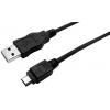 LogiLink USB kabel USB 2.0 USB-A zástrčka, USB Mini-B zástrčka 3.00 m černá CU0015