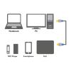 LogiLink USB kabel USB 2.0 USB-A zástrčka, USB Micro-B zástrčka 1.00 m černá BUAM210