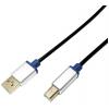 LogiLink USB kabel USB 2.0 USB-A zástrčka, USB-B zástrčka 2.00 m černá BUAB220