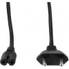 LogiLink napájecí kabel [1x Euro zástrčka - 1x IEC C7 zásuvka] 1.80 m černá