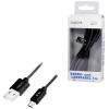 LogiLink USB kabel USB 2.0 USB-A zástrčka, USB Micro-B zástrčka 1.00 m černá CU0132