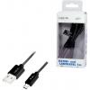 LogiLink USB kabel USB 2.0 USB-A zástrčka, USB Micro-B zástrčka 1.00 m černá CU0132