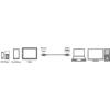 LogiLink USB kabel USB 2.0 USB-A zástrčka, USB Micro-B zástrčka 1.00 m černá CU0132