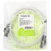 LogiLink CQ8102S RJ45 síťové kabely, propojovací kabely CAT 8.1 S/FTP 15.00 m šedobílá (RAL 7035) stínění pletivem, bez halogenů 1 ks