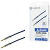 LogiLink CA10050 jack audio kabel 0.50 m černá (matná)